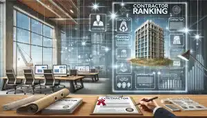 فرآیند درخواست اخذ رتبه پیمانکاری